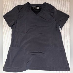 Women’s grey scrub top